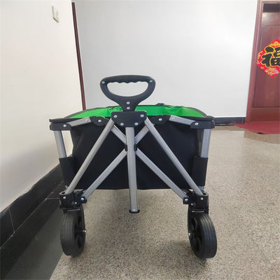 Carro plegable modificado para requisitos particulares del jardín del carro de la carretilla de la rueda de 7 pulgadas que acampa