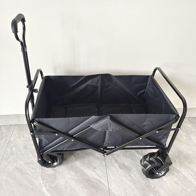 Estructura corporal de acero al aire libre del carro que acampa de las ruedas anchas plegables del carro cuatro