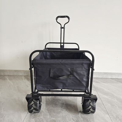 Estructura corporal de acero al aire libre del carro que acampa de las ruedas anchas plegables del carro cuatro