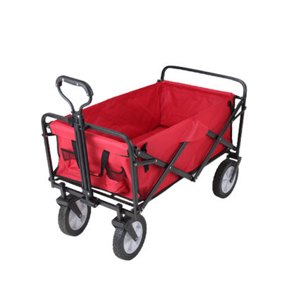 Coche retractable del plegamiento de la parada de la manija para acampar al aire libre