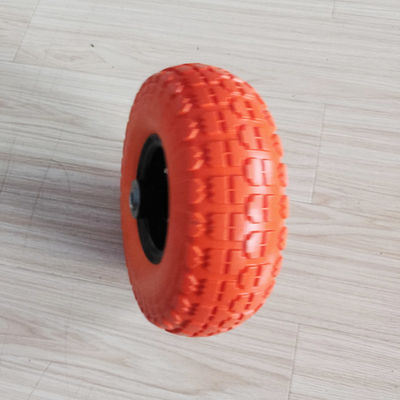 10 neumático de goma de la rueda 3.50-4 de la carretilla para uso general de la pulgada con la rueda neumática de la carga 120LB
