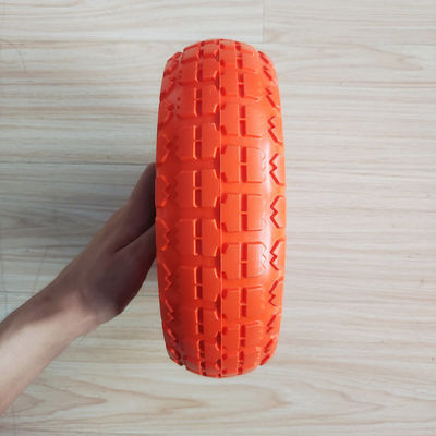 10 neumático de goma de la rueda 3.50-4 de la carretilla para uso general de la pulgada con la rueda neumática de la carga 120LB