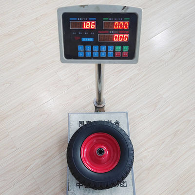 3.50-6 la carretilla de acero roja de Rim Sack Barrow Rubber Pneumatic del neumático rueda 10 pulgadas