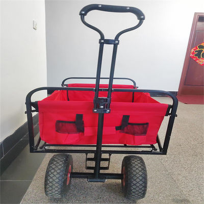 Carro al aire libre para uso general plegable plegable resistente de los utensilios de jardinería del carro que acampa