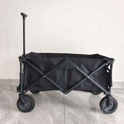 El carro plegable plegable de cuatro terminales T-formó el cuerpo ajustable y el paño del OEM de la manija