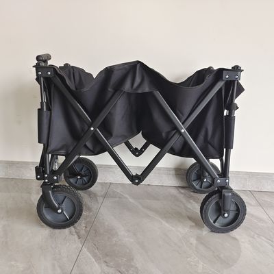 El carro plegable plegable de cuatro terminales T-formó el cuerpo ajustable y el paño del OEM de la manija