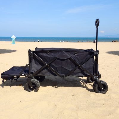 El carro ancho del plegamiento de la rueda acepta el carro plegable de cuatro terminales modificado para requisitos particulares de la playa