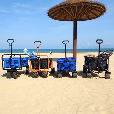 El carro ancho del plegamiento de la rueda acepta el carro plegable de cuatro terminales modificado para requisitos particulares de la playa