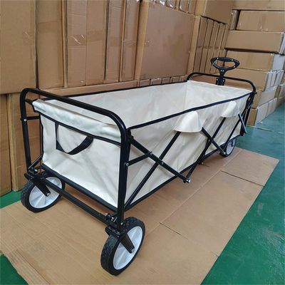 Carro que acampa plegable del control del marco metálico plegable fácil del carro de la compra