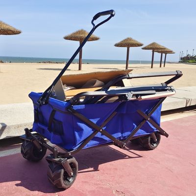 La PU ajustable de soldadura plegable de la carretilla rueda el carro plegable práctico modificado para requisitos particulares