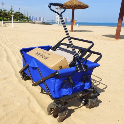 La PU ajustable de soldadura plegable de la carretilla rueda el carro plegable práctico modificado para requisitos particulares