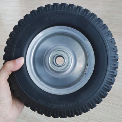 8 rueda de Rim Color Pneumatic Rubber Tire de la aduana de la pulgada 2.50-4 para la carretilla de rueda de la carretilla