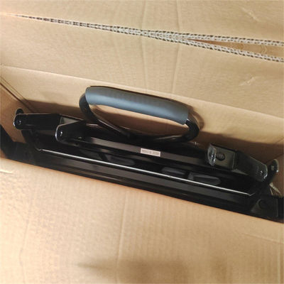 Carro plegable adaptable del carro de 4 ruedas del PVC de Brown toda la dirección plegable