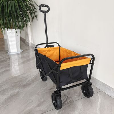 Mini Collapsible Shopping Cart With ruedas de 6 pulgadas para el carro que acampa plegable al aire libre