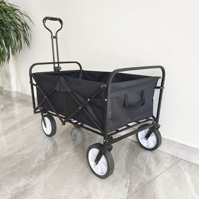 Carro plegable para uso general resistente del plegamiento del almacenamiento del carro de la manija que acampa ajustable