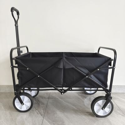 Carro plegable para uso general resistente del plegamiento del almacenamiento del carro de la manija que acampa ajustable