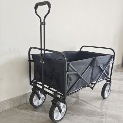 Carro plegable para uso general resistente del plegamiento del almacenamiento del carro de la manija que acampa ajustable