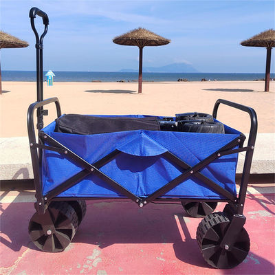 Los PP ruedan el jardín plegable plegable retractable del carro que transporta el carro
