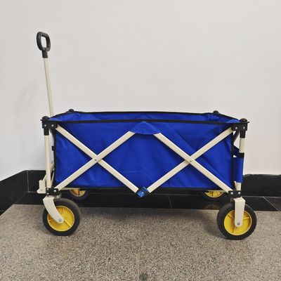 Carretilla para uso general resistente plegable plegable de la mano de la manija retractable de las ruedas del carro cuatro del carro
