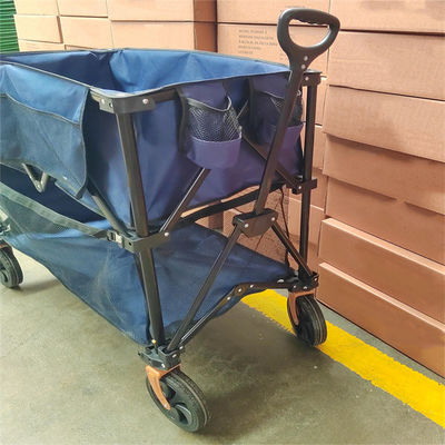 Capacidad de carga grande del carro doble de Decker Collapsible Handle Folding Trolley