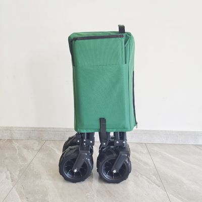 La PU ancha que lleva fácil al aire libre del carro que acampa 140LB rueda el carro plegable plegable