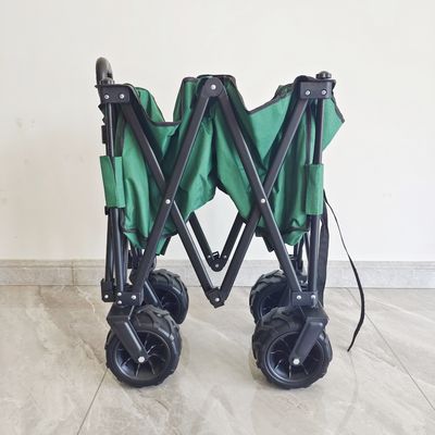 La PU ancha que lleva fácil al aire libre del carro que acampa 140LB rueda el carro plegable plegable