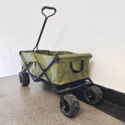 Carro multiusos del cochecito del plegamiento del carro de las ruedas que acampa del carro plegable ancho de la playa