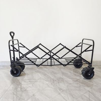 Vehículo plegable de capacidad extendida Carro de campamento de utilidad Carro de playa al aire libre