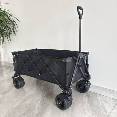 Wonderfold playa plegable al aire libre carro de campamento ajustable mango ruedas anchas
