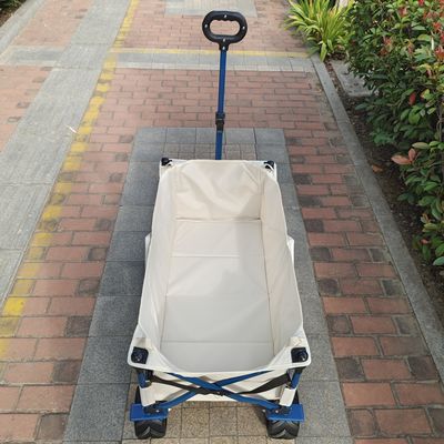 Camión plegable de la playa con rodillo de acero pesado