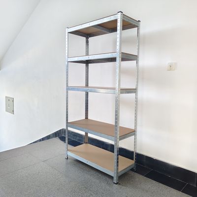 5 capas de trabajo pesado estanterías del salón de exposiciones almacén muestra de exhibición marco de hierro galvanizado