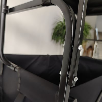 Vehículo plegable plegable con techo extraíble Vehículo plegable utilitario con ruedas giratorias de 360 grados