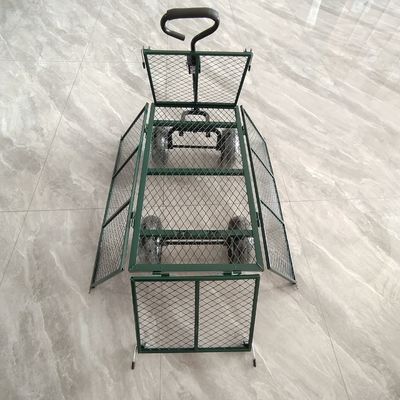 44.66 libras de verde pesado servicio desmontable de la malla de jardín Carro para profesionales
