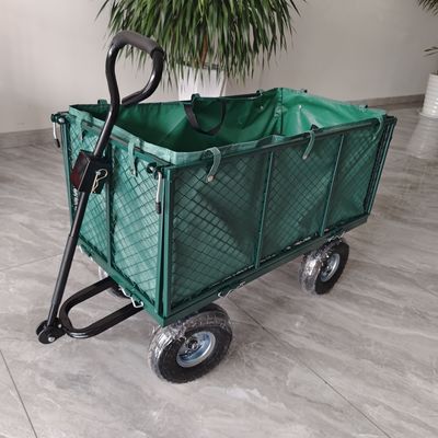 Rejilla de acero de servicio pesado Carro utilitario carretilla de carretilla Rejilla de acero 4.10/3.50-4 Ruedas