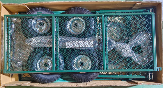 44.66 libras de verde pesado servicio desmontable de la malla de jardín Carro para profesionales