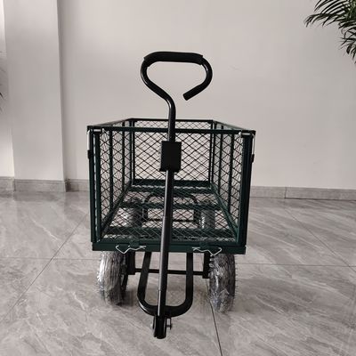 Carrito de malla de jardín versátil con 440 libras Capacidad 44.66 libras Ligero