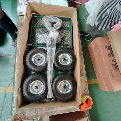 Carrito de malla de jardín versátil con 440 libras Capacidad 44.66 libras Ligero