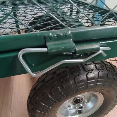 44.66 libras de verde pesado servicio desmontable de la malla de jardín Carro para profesionales