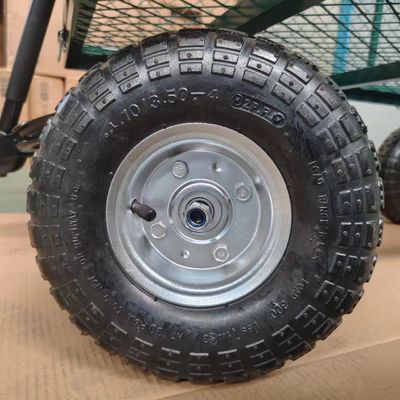 44.66 libras de verde pesado servicio desmontable de la malla de jardín Carro para profesionales