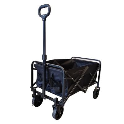 Fácil de transportar y mover carro de carro plegable colores personalizados tamaño de la rueda de 5 pulgadas