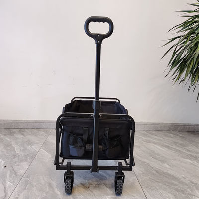 Fácil de transportar y mover carro de carro plegable colores personalizados tamaño de la rueda de 5 pulgadas