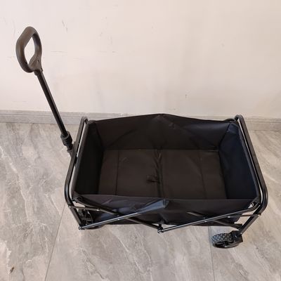 Fácil de transportar y mover carro de carro plegable colores personalizados tamaño de la rueda de 5 pulgadas