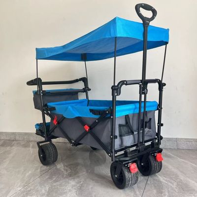Tienda al aire libre Acampada Coche plegable Acampada al aire libre Carrito de toldo integrado