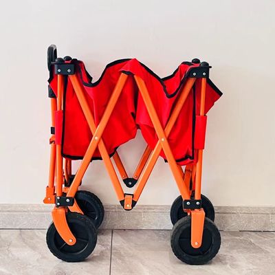 Estilo sencillo Plegable Cuatro caminos de campamento Procesamiento de carretillas portátiles portátiles personalizadas