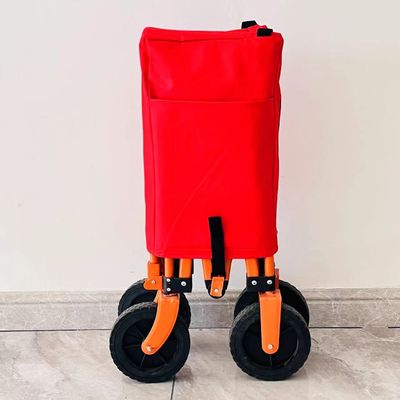 Estilo sencillo Plegable Cuatro caminos de campamento Procesamiento de carretillas portátiles portátiles personalizadas