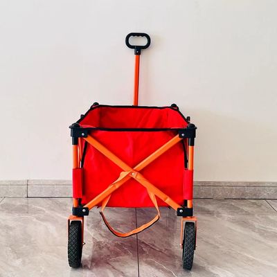 Estilo sencillo Plegable Cuatro caminos de campamento Procesamiento de carretillas portátiles portátiles personalizadas