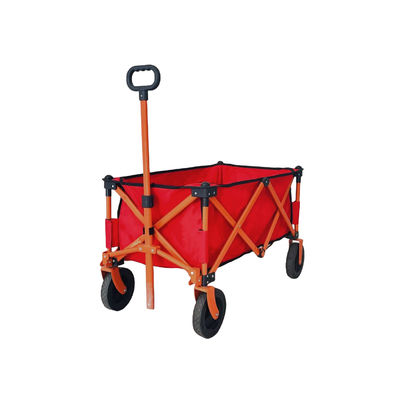 Estilo sencillo Plegable Cuatro caminos de campamento Procesamiento de carretillas portátiles portátiles personalizadas